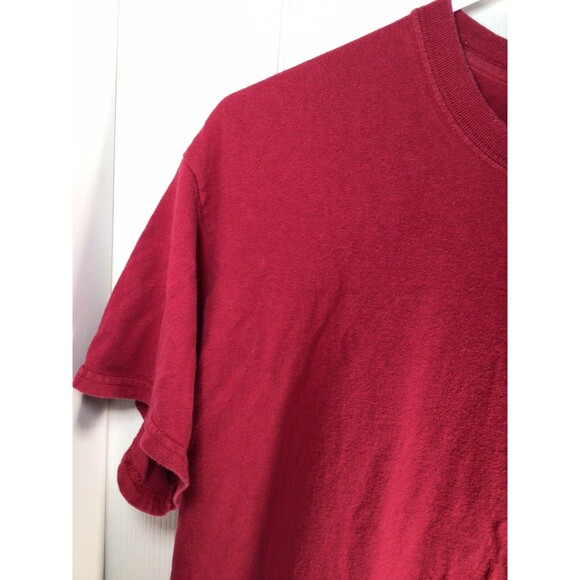 Oklahoma Sooners OU Boomer Sooner Wagon Large Red T-Shirt - Picture 2 of 15